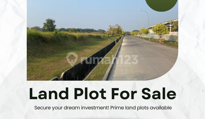 Dijual Murah Tanah 1 Ha Siap Bangun Delta Silicon Lippo Cikarang