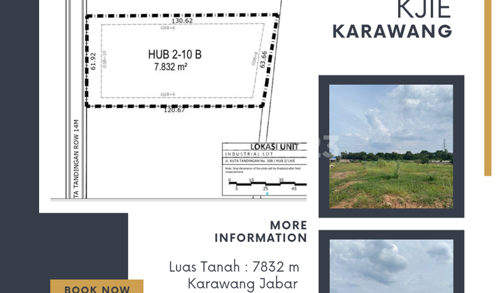 Dijual Tanah 7.832 M Kawasan Industri Kjie Lippo Karawang Dijual Tanah 7.832 M Kawasan Industri Kjie Lippo Karawang