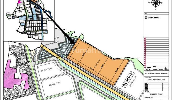 Premium Tanah Industri Artha Hill Industrial 10 Ha Karawang 2