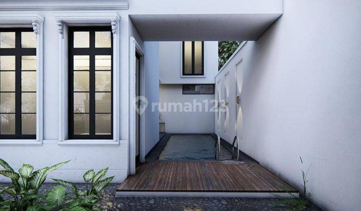 Rumah Hook 2 Lantai Baru SHM di Mertilang Bintaro Jaya Sektor 9. 2