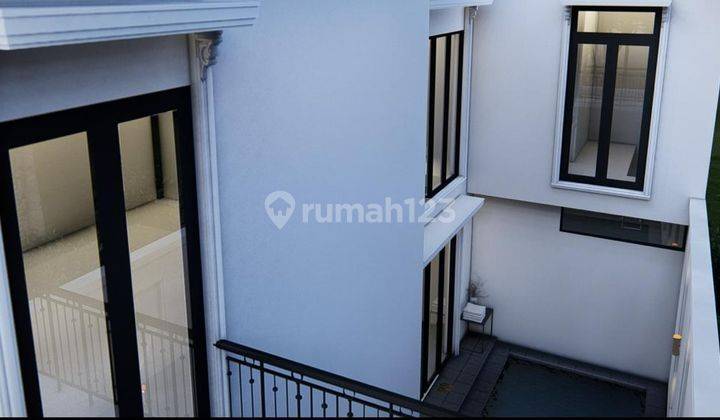 Rumah Hook 2 Lantai Baru SHM di Mertilang Bintaro Jaya Sektor 9. 2