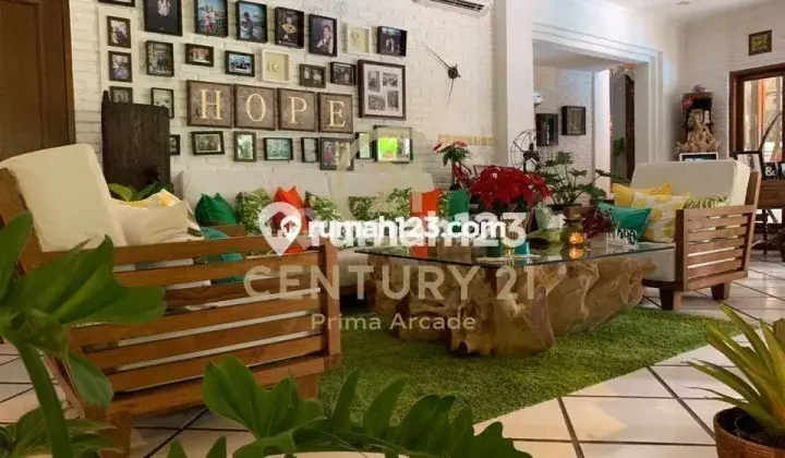 Rumah Hommy, Luas, Furniture Jati, Konsep Villa Bali di Cluster Bintaro Jaya 8 1