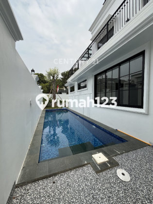 For Sale Brand New Hook House with Swimming Pool in Bintaro Sector 9