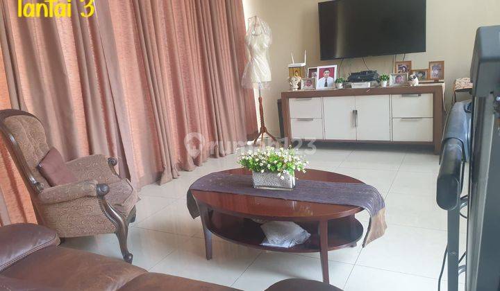 Rumah siap huni semi furnished lokasi strategis di Kebayoran Residence Bintaro 2