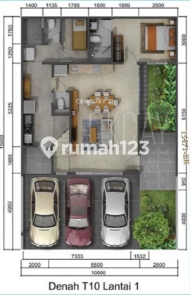 Dijual Rumah Discovery Alton Bintaro Jaya Sektor 7 2