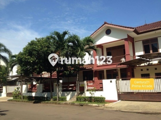 Spacious House in Bintaro Jaya Cluster, Comfortable Environment, Very Wide Front Road, Semi-Furnished Spacious House in Bintaro Jaya Cluster, Comfortable Environment, Very Wide Front Road, Semi-Furnished