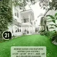 Rumah Dengan Tanah Luas, Murah, Strategis Di Bintaro Sektor 5 1