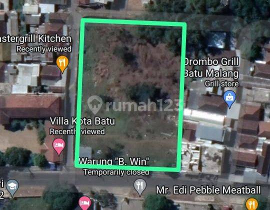 Tanah Jl.oro Oro Ombo, Batu seberang Jatim Park 2 Dekat Bns 400 Meter  1