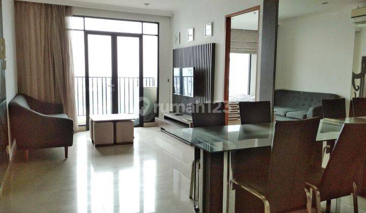 Hampton park 2 br, bagus, furnished, best view Golf 1