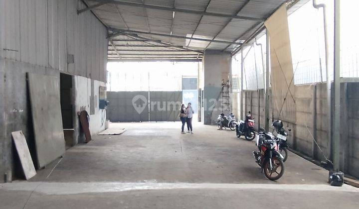 Disewakan Gudang di Cipondoh 1600M Ruang Kantor, Izin Industri, Akses Kontainer 1