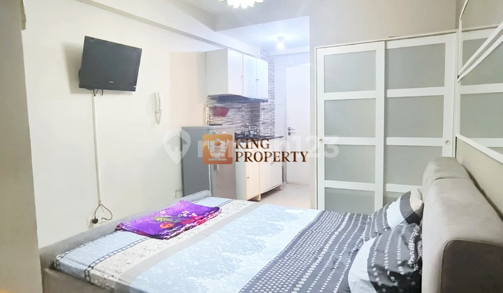 Tinggal Bawa Koper! Studio Minimalis View Pool, Selangkah ke Baywalk Mall Pluit Green Bay Pluit Greenbay 2