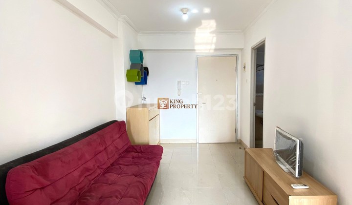 Only 1 Unit! For Rent 2BR Cheap Furnished, Front Tower Favorite City View Apartment Green Bay Pluit Greenbay.