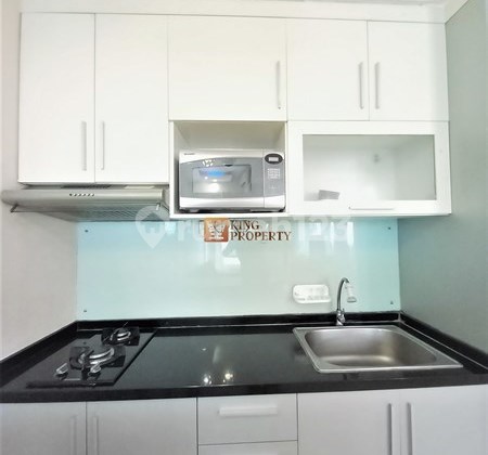 Interior Homey 2br 48m2 Apartemen Sudirman Park Furnished Disewa 3