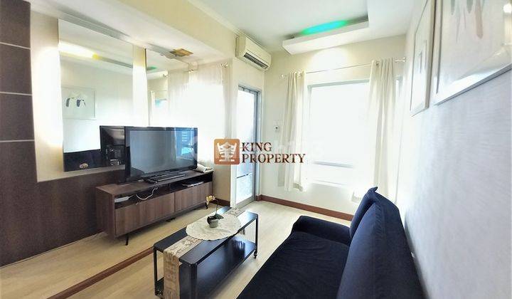 Interior Homey 2br 48m2 Apartemen Sudirman Park Furnished Disewa 8