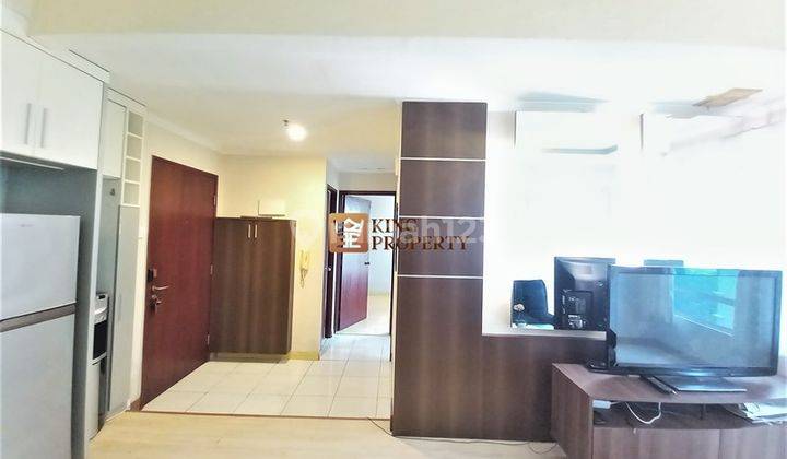 Interior Homey 2br 48m2 Apartemen Sudirman Park Furnished Disewa 9