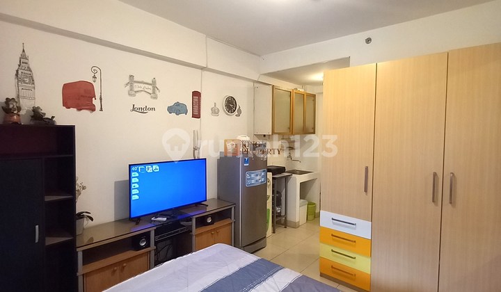 Cozy Fully Furnished Studio Ready to Live In, Comfortable & Practical Green Bay Pluit Apartment Greenbay