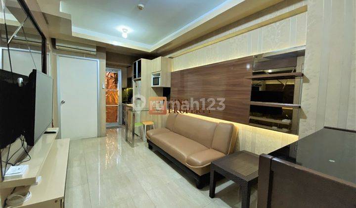 Hunian Furnished Interior 2BR 43m2 View Pool Green Bay Pluit 1