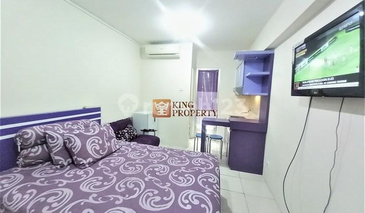 Super Practical! 21M2 Studio for Rent Furnished, Direct Access to Mall Baywalk Apartemen Green Bay Pluit Greenbay