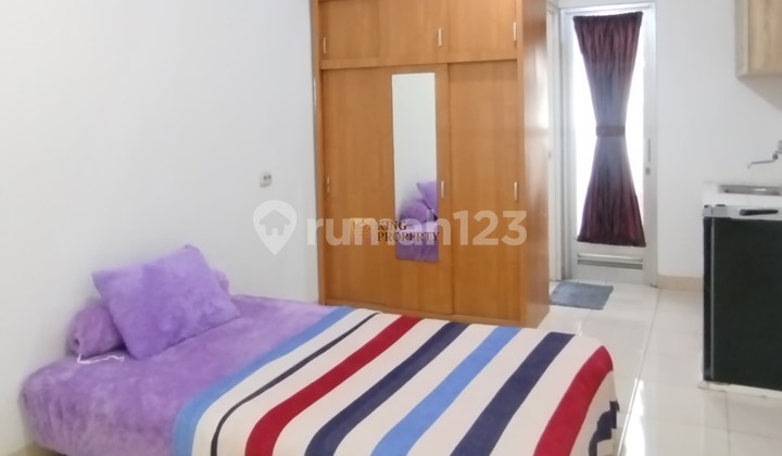 Disewakan Murah Studio Furnish Lantai Rendah, Dekat Mall Apartemen Green Bay Pluit Greenbay