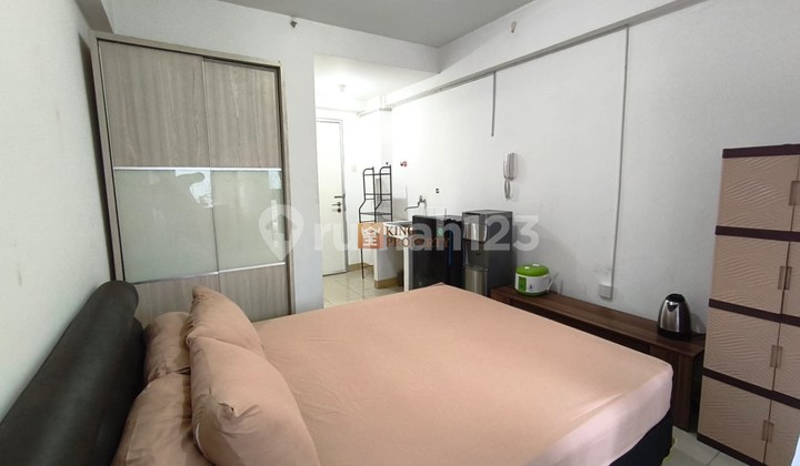 Paling Dicari! Disewa Studio 21M² Furnished View Kota Jakarta, Siap Huni Apatemen Green Bay Pluit Greenbay
