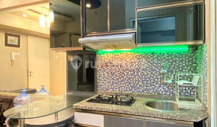 Special Price! For Rent Green Bay Pluit Greenbay 2Br Hook 35M² Full Furnished, Elegant Interior Design with City View. 2