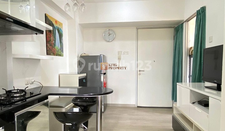 For Rent 2Br 35M² Fully Furnished, View of Jakarta City Green Bay Pluit Apartments