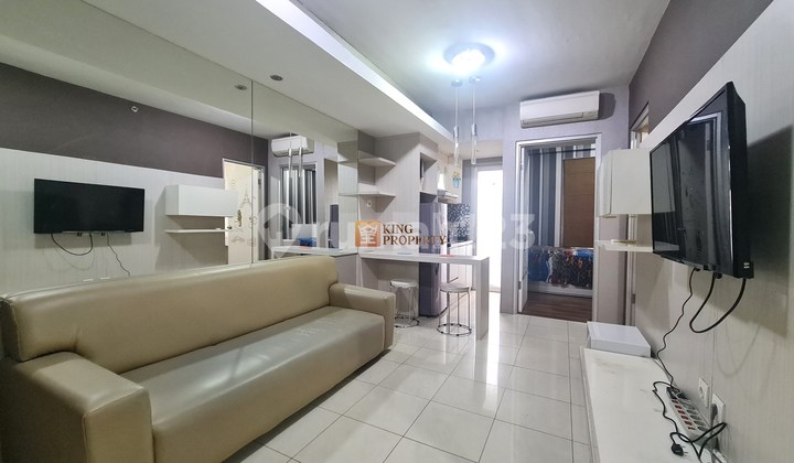 Apartemen Green Bay Pluit Greenbay Nyaman & Praktis! 2Br 43M² Full Furnish Minimalis, Selangkah ke Mall