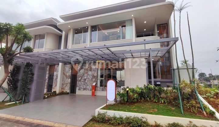 Rumah Modern Citragarden Lacovia Premium 12X17 dengan View Danau, Siap Huni