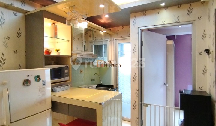 Unique Interior! 1Br 38M² Fully Furnished Apartment with City View at Green Bay Pluit Greenbay 2