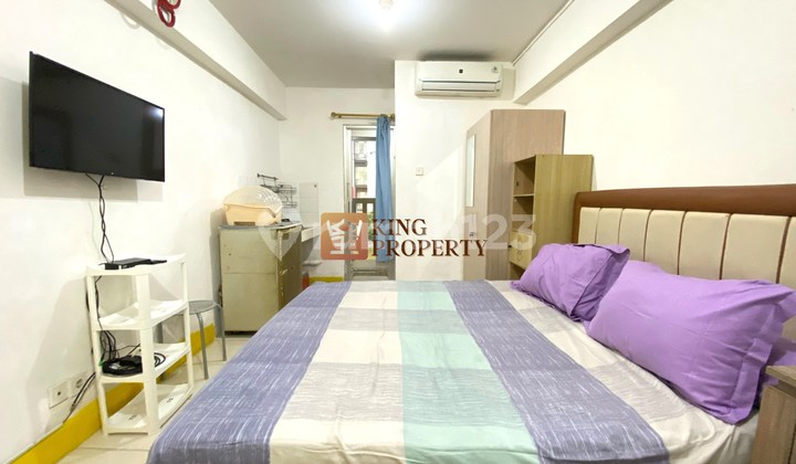 Maximum Comfort! Rented 21M² Furnished Studio, Pool View Makes You Feel at Home, Green Bay Pluit Greenbay.