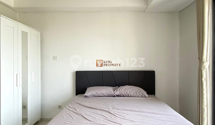 Super Cozy! Studio Furnished Minimalis Siap Huni Apartemen Daan Mogot City, View Kota Jakarta 2