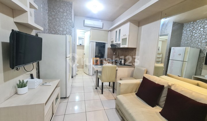 Best Choice! Fully Furnished 2BR 35M2 Ready to Occupy Front Tower Strategic Green Bay Pluit Greenbay Apartment
