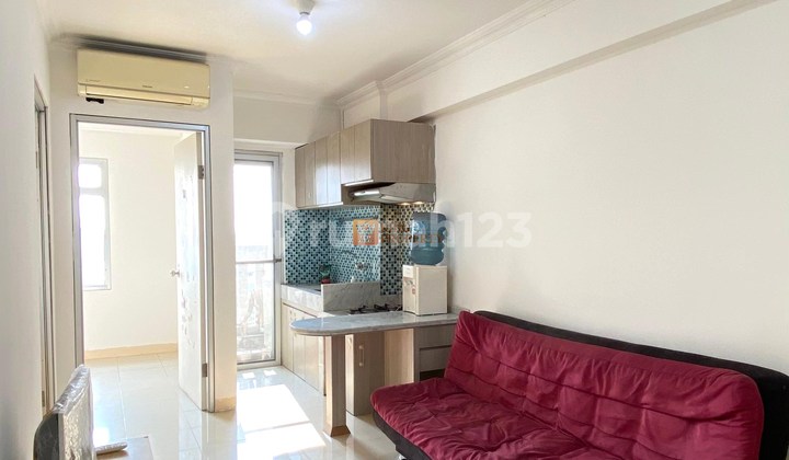 Investasi Cuan! 2Br 43M2 Bonus Furnished, Tower Depan View Kota Green Bay Pluit Greenbay