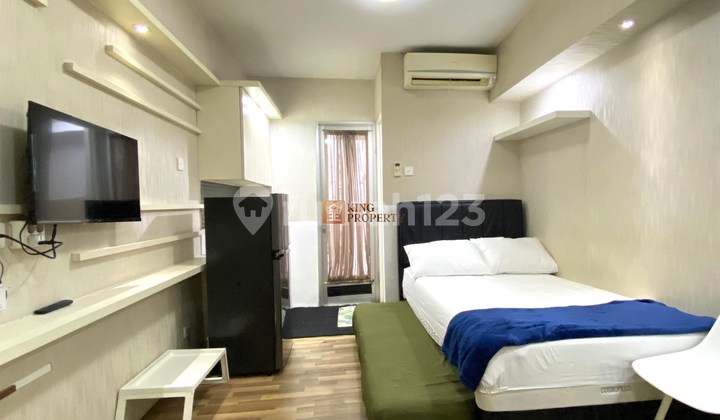 Rebutan! Disewa Apartemen Green Bay Pluit Greenbay Studio Minimalis Full Furnished dengan View Pool Favorit