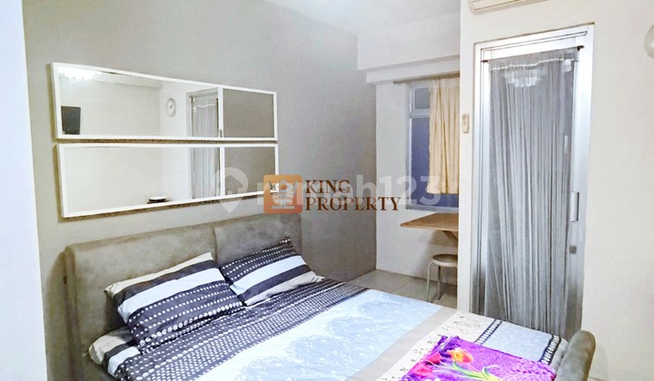 Tinggal Bawa Koper! Studio Minimalis View Pool, Selangkah ke Baywalk Mall Pluit Green Bay Pluit Greenbay