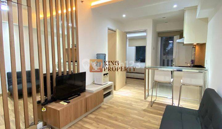 Interior Furnished 2BR 43m2 View Pool Green Bay Pluit Greenbay 1