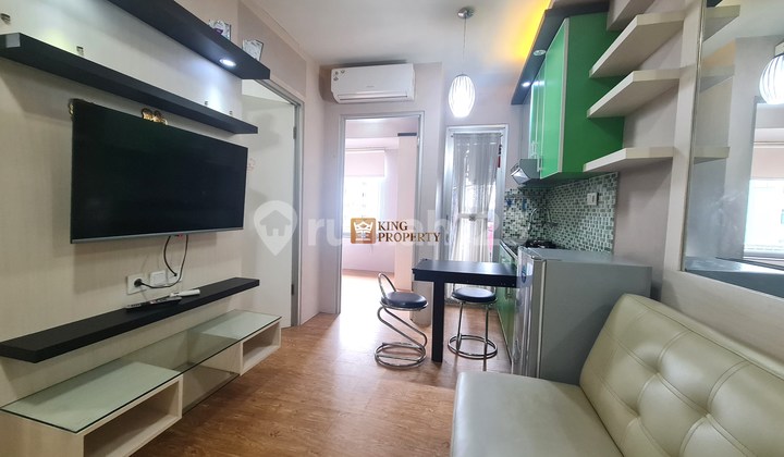 One Step To Profit! 2BR 38M² Bonus Elegantly Furnished, Walkable Mall Access Green Bay Pluit Apartments Greenbay