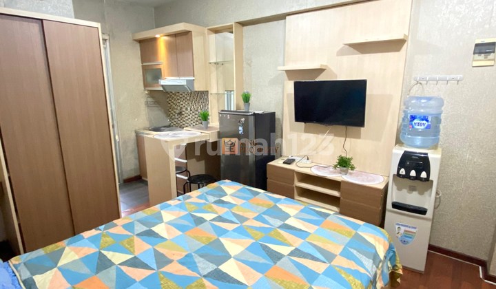 Practical & Strategic! 21m² Studio Stylishly Furnished Near Mall Baywalk, Green Bay Pluit Apartments Greenbay