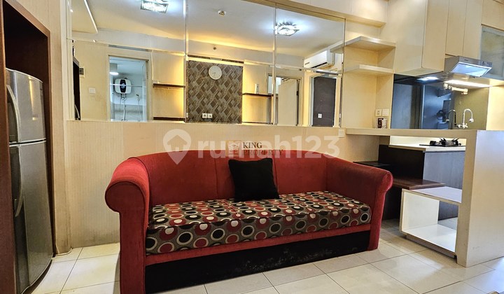 Worth It! Rent a 2BR 43m² Fully Furnished Apartment with Interior View and Swimming Pool at Green Bay Pluit Greenbay