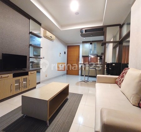 Pemandangan Luas dari Sudut Terbaik! Full Furnished & Siap Huni 1BR Hook Ancol Mansion Pademangan 2