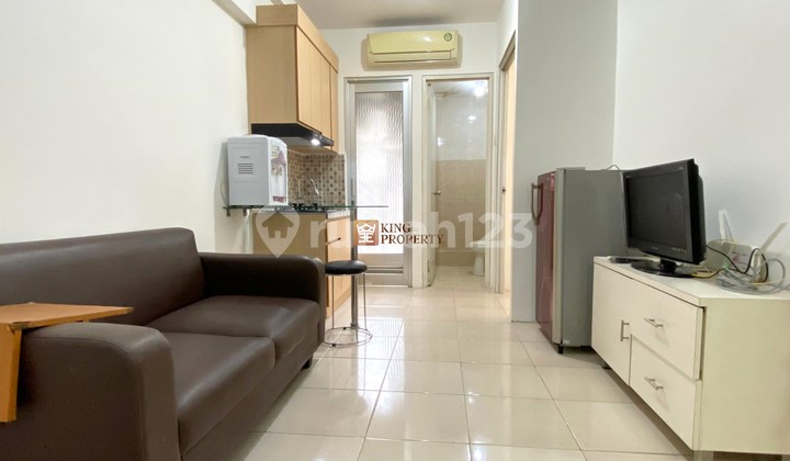 Ready-to-Occupy Practical Apartment Near Mall for Rent 2Br 35M2 Fully Furnished Minimalist Green Bay Pluit Greenbay