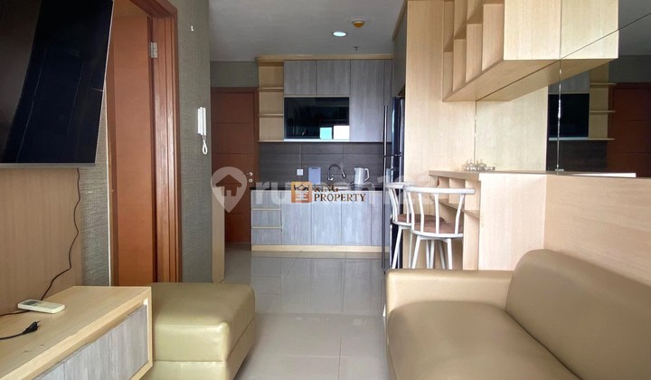 Rare Find! 1Br 44M² Fully Furnished with City View, Condominium Green Bay Pluit Greenbay Above Mall Baywalk
