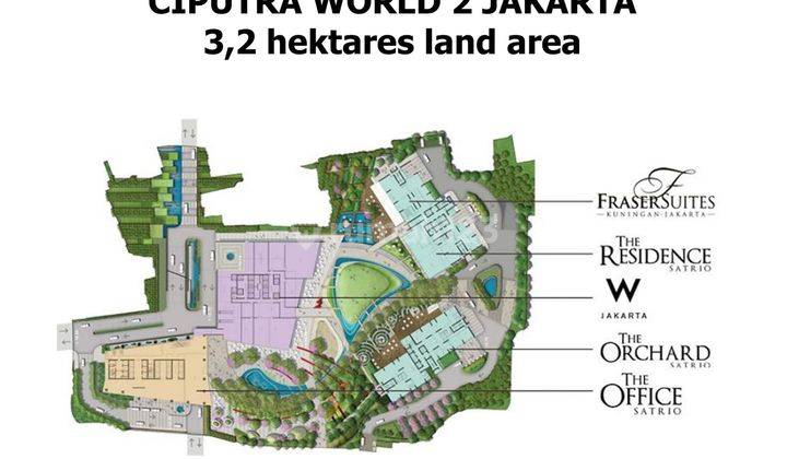 Ciputra World 2 The Residence 3bed Very Eksklusif Unit 9