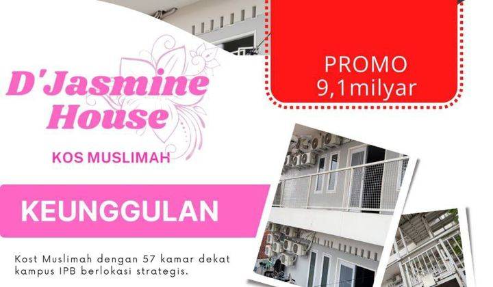 Jual Cepat Rukost Ipb 57 Kamar Sudah Full Terisi Income 500jtaan Pertahunnya 2