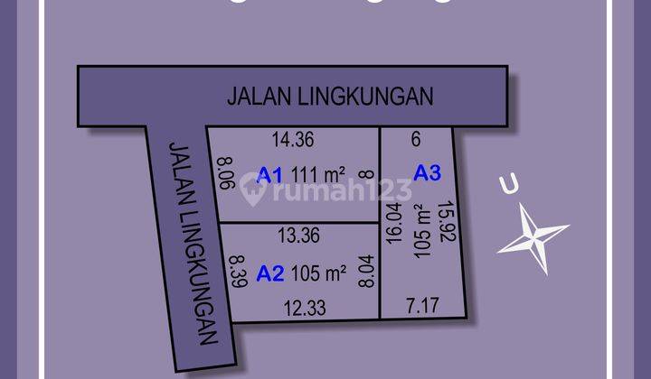 Dijual Tanah Kapling Siap Bangun 5 Menit Dari Pasar Godean 2