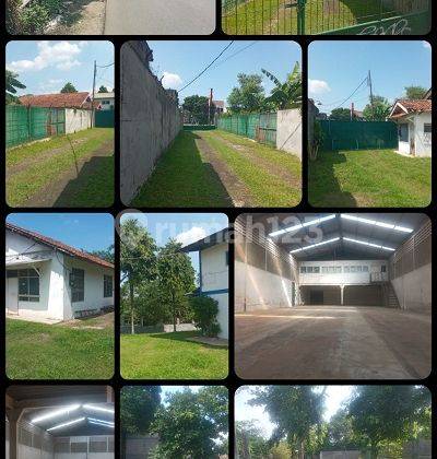 Gudang 1.000m2 Tanah 2.516m2 Strategis Pinggir Jalan Di Pamulang  1