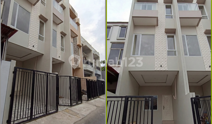 New Tomang 3-Storey House, 3+1 Bedrooms Near Toll Road & Mall, Freehold Title, Ready to Occupy