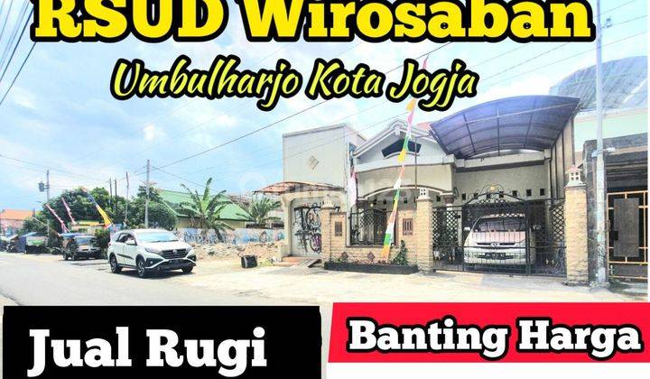 Rumah Besar 265m2 Dkt Rsud Wirosaban Umbulharjo Kota Jogja  1