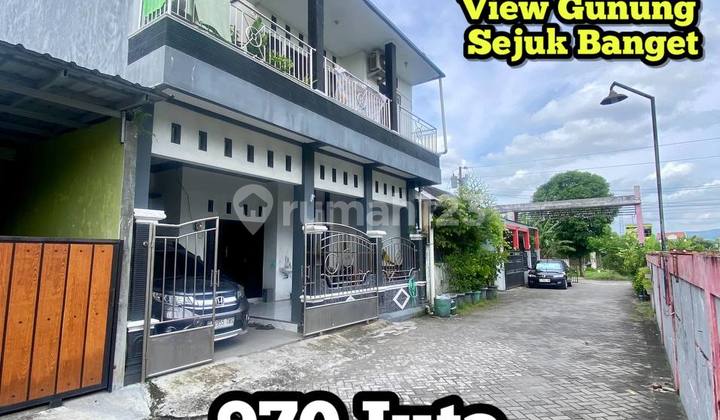 2-Storey Cool House with Beautiful View in Tamanan Banguntapan Housing, Near Jogja City