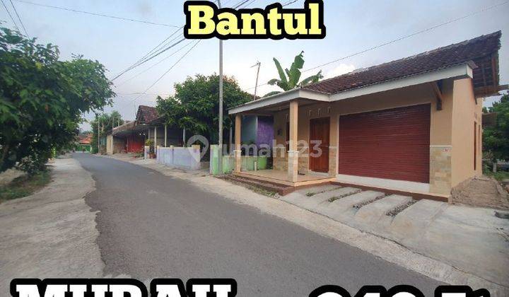 Rumah Murah Pinggir Jln Aspal Kampung Dkt Pasar Pleret Bantul 1